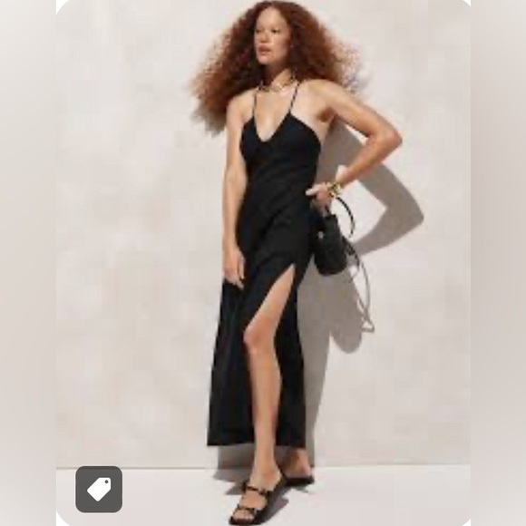 J.CREW Size S White Cross-back beach dress in linen-cotton blend - Picture 11 of 12